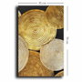 Wallity Cuadro Decorativo en Lienzo 45 x 70 cm 4570NISC-018